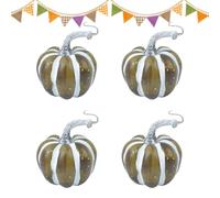 Foam Pumpkins - Foam 4 Pieces Realistic Fake Pumpkins Fall Party Vegetable