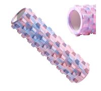 Foam Roller Back, Fitness Massager Stick, Deep Relief Textured Foam Roller, Muscle Recovery Tool for Pilates Yoga Warm-Up Exercise Women Men Travel Sleeping Workout Relaxation, 17.72x5.51 Inches