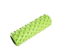 Foam Roller Rullo Yoga Massaggiatore Indeformabile per Trigger Point Therapy - Automassaggio Muscolare a Rilascio Miofasciale - 33 X 17 cm - Crossfit, Stretching, Yoga, Pilates, Fisioterapia (VERDE)