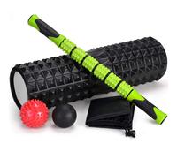 Foam Roller Stick Kit 5 in 1 Rullo in Schiuma Palline per Massaggio Muscolare 45