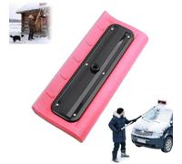 Foam Snow Pusher, Roof Snow Scraper Pusher, Foam Snows Roof Rake Head, Lightweight No-Scratch Foams Snows Broom Scraper for Roof, Vehicle, Garage, Lawn, Backyard & Outdoor Driveway - Head Only (1PC)