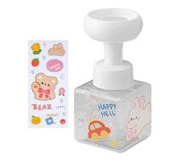 Foam Soap Dispenser - 250ml 450ml Cartoon Flower Bottle | Small Foaming Soap Dispenser 250ml 450ml, Cartoon Flower-Shaped Bottle For Bathroom Home Hotel Sinks Dormitory