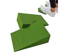 Foam Squat Wedge Blocks for Home Gym Workout Pilates | Yoga Block for Squats 1 Pair Calf Muscle Stretcher Slant Board