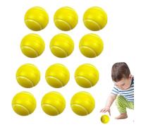 Foam Tennis Balls - Soft Rebound Training Balls Adults And Beginners, Low- Coaching Ball Set | Controlled Bounce Practice Equipment, Indoor Outdoor Sports, Set For Learning Skills