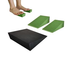 Foam Wedge Block | EVA Strength Training Slant Board - Foot Wedge Foam Yoga Block | for Runners Seniors Beginners Enthusiasts Home Gym Dorm Living Room