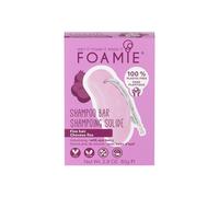Foamie Shampoo solido con bacche di acai per capelli fini e senza volume Shampoo 100% vegano e senza plastica per capelli voluminosi e sani 80 g