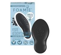 Foamie Solida pulizia del viso per la pelle macchiata con carbone attivo chiarificante e olio dell'albero del tè, effetto esfoliante, 100% vegano, plastica e non testato sugli animali, 60 g