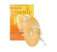 Foamie Gel doccia solido con mango e arancio, fruttato per la cura della doccia pelle secca con effetto massaggio, doccia solida 100% vegano, senza plastica, senza silicone, 80 g