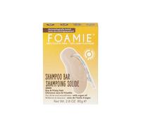 Foamie Shampoo Solido per Capelli Ricci e Secchi con Olio di Argan e Vitamina E, Nutriente e Riparante, Senza Solfati, Anti-Frizz, 100% Vegano e Senza Plastica, 80 g