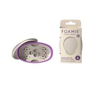 Foamie Portasapone da viaggio beige e viola Travel Buddy - Porta sapone solido sostenibile 100% impermeabile - Porta saponetta da viaggio o portasapone doccia