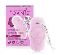 Foamie Shampoo solido con bacche di acai per capelli fini e senza volume Shampoo 100% vegano e senza plastica per capelli voluminosi e sani 80 g
