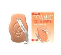 Foamie Shampoo solido SQUALAN per ricci, specializzato in capelli ondulati e ricci, promuove ricci più curati e definiti, formula perfetta per la cura dei ricci, 80 g