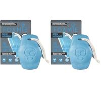 Foamie Uomo 3in1 Detergente Solido - Con Menta & Limone - Shampoo, Detergente Viso & Gel Doccia in 1 - Cura Completa, Vegano & Senza Plastica, 90 g (Confezione da 2)