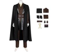 Foanja Anakin Costume Uomo Cosplay Pianeta Guerra 2 Skywalker Anakin Completo Uniforme con Accessori Set per Fancy Dress Up Halloween Carnevale Festa Mascherata Costume