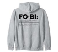 FOBI Definition | Fear of Being Included | Cynicism Felpa con Cappuccio