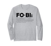 FOBI Definition | Fear of Being Included | Cynicism Maglia a Manica