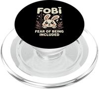FOBI Paura di essere inclusi Coniglietto carino Amante PopSockets PopGrip per MagSafe
