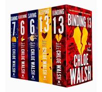 Foblit ltd Collezione di libri della serie 5 di Boys of Tommen di Chloe Walsh (Binding 13, Keeping 13, Saving 6, Redeeming 6 e Taming 7)