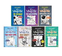 Foblit ltd Diary of a Wimpy Kid, serie 12-18, raccolta di 7 libri di Jeff Kinney (The Getaway, The Meltdown, Wrecking Ball, The Deep End, Big Shot, Diper Overlode e No Brainer)