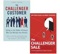 Foblit ltd Il cliente Challenger e la vendita Challenger di Matthew Dixon, set di raccolta di 2 libri di Brent Adamson