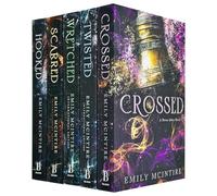 Foblit ltd Never After Series Books 1-5 Collection Set di Emily McIntire (Hooked, Scarred, Wretched, Twisted & Crossed)