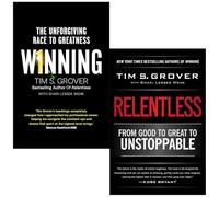 Foblit ltd Tim Grover Collection 2 Books Set (Winning The Unforgiving Race to Greatness & Relentless from Good to Great to Unstoppable)