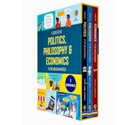 Foblit ltd Usborne For Beginners Cofanetto con raccolta di 3 libri (Politica, Filosofia ed Economia)