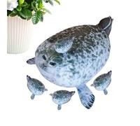 Foca di peluche | Giocattolo di peluche foca cuscino e decorazione | morbido e tenero - per ragazzi e ragazze camera da giochi casa ufficio e divano feste di compleanno e