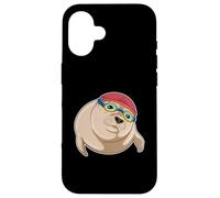Foca Nuotare Occhialini da nuoto Sport acquatici Custodia per iPhone 16