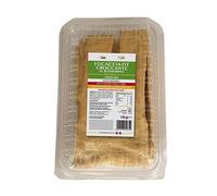 Focaccia Croccante Fit Proteica gusto Messicana Low Carb. Formato da 150gr.