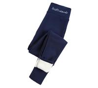 focagernod Leggings Caldi da Donna, in Pile, Tinta Unita, for Autunno e Inverno, prevengono Il Freddo, Vita Alta, Leggings Spessi in Velluto for Sollevare i Glutei(633 Navy,S)