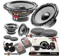 Focal 165 AS3 Kit Casse Altoparlanti 3Vie 2 Woofer 16,5 2 Mid Tweeter Crossover