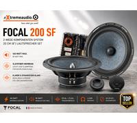 Focal 200 SF Set di altoparlanti a 2 vie 20 cm (8") componenti serie Slatefiber
