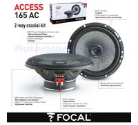Kit a 2 vie FOCAL 130AS da 130 mm 100 watt max alloggiamenti standard auto