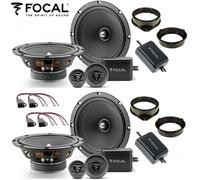 FOCAL ASE 165 KIT 8 CASSE AUDI A3 03 5 PORTE / A4 01 08 SUPP/CON ALTOPARLANTI