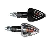Coppia Frecce Moto Focal omologate indicatori di direzione 21 Nero