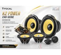 FOCAL ES165KX3E Set altoparlanti componenti 3 vie 16,5 cm (6,5") K2 POWER 240W