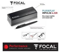 Focal Impulse 4.320 Integrazione Amplificatore 4 Canali Classe D Power...