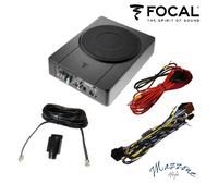 FOCAL INSIDE ISUB ACTIVE 2.1 SUBWOOFER AMPLIFICATO CASSA SLIM POTENZIOMETRO CAVI