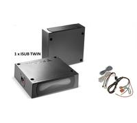 Focal Inside ISUB Twin + IMP 2.2 Doppio Subwoofer passivo ultra compatti sott...