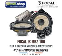 FOCAL IS MBZ 100 - Kit componenti Plug&Play 2 vie 4" (100 mm) per Mercedes Benz
