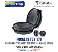 Focal IS TOY 170 Toyota/Lexus/Subaru Plug&Play 6,75''(170mm) Kit componenti...