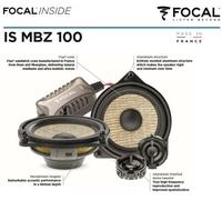 Focal IS MBZ 100 Kit 2 vie separate 10 cm fit MERCEDES BENZ 50 W RMS