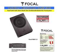 Focal ISUB-ACTIVE-2.1 INSIDE subwoofer attivo + amplificatore 2 canali FOAKAP...