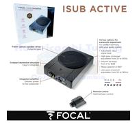 FOCAL ISUB ACTIVE Subwoofer Attivo da 8" (20cm) Piatto sotto sedile Plug e Play