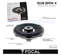 Focal ISUB BMW 4 Subwoofer Sottosedile 20 Cm (8") Specifico per auto BMW e MINI