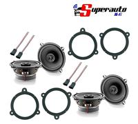 Focal Kit 6 Altoparlanti Fit Renault Megane III Anteriori e Posteriori Auto 5"