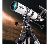 Focal Length 600Mm Telescope Refractor Telescope Scope Multilayer Green Film Finder Mirror 6×30 Zenith Mirror 90 Degrees with Equatorial YangRy