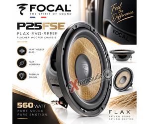 FOCAL P25FSE Serie FLAX EVO Telaio Woofer Piatto 25cm (10”) Subwoofer 560 Watt