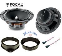 FOCAL WOOFER AUDI A3 04> - A4 01>08 - 3-5 PORTE SUPP/CONN ALTOPARLANTI ANT/POST